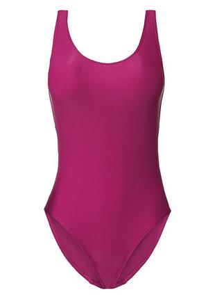 Купальник слитный с вшитым топом для женщины esmara lycra® 407606 36(s) розовый