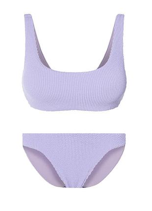 Купальник раздельный (топ и плавки) для женщины esmara lycra® 443495-443497 40(m) сиреневый