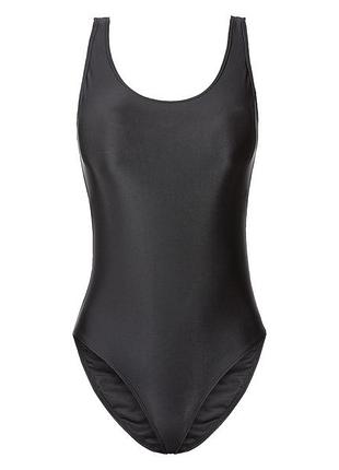Купальник слитный с вшитым топом для женщины esmara lycra® 407606 36(s) черный