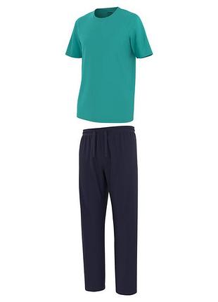 Пижама (футболка и штаны) для мужчины livergy lidl 483730 xxl комбинированный