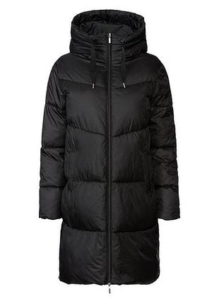 Куртка демісезонна подовжена для жінки esmara bionic-finish® eco 428065 m чорний