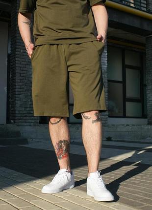 Шорти чоловічі базові "player" intruder хакі xxl-3xl