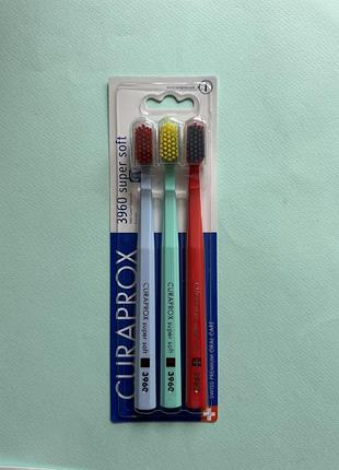 Зубна щітка набір  3960 super soft середня жорсткість