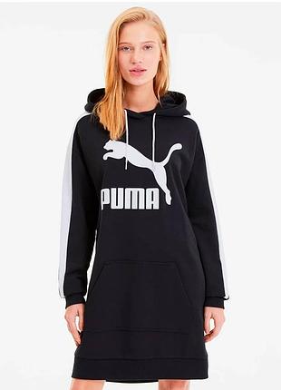 Женское спортивное платье puma (пума) чорный индонезия s