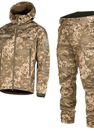 Костюм тактичний camo-tec softshell 3.0 мм14 size s