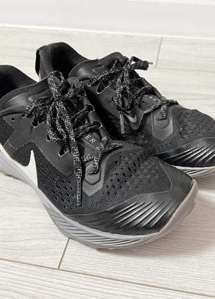 Трейлові кросівки nike air zoom terra kiger 5 у чорному кольорі