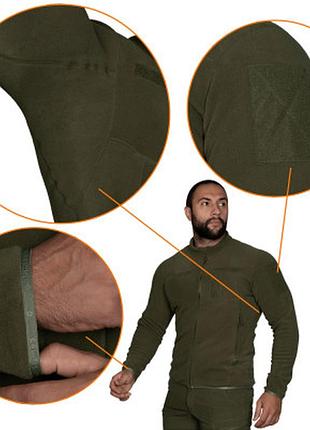 Кофта camo-tec army himatec pro olive size s 4
