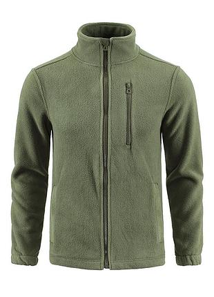 Тактична кофта lesko a162 green 2xl тепла флісова чоловіча