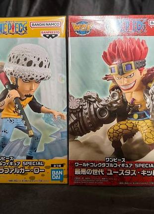 One piece trafalgar law the worst generation one piece eustass kid the worst generation banpresto world collectable figure special