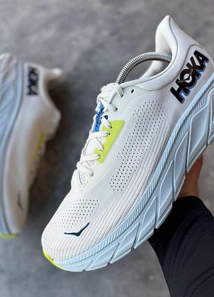 Кроссовки мужские hoka arahi 7 wide (широка колодка) (46 (29.5 см)) белый, немає, 42, новий/сток