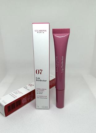 Оригинальный clarins lip perfector блеск для губ оттенок 07 toffee pink shimmer