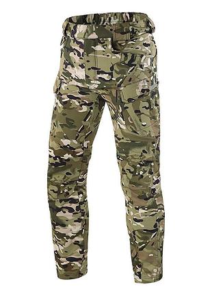 Тактические штаны lesko b260 camouflage cp m с карманами