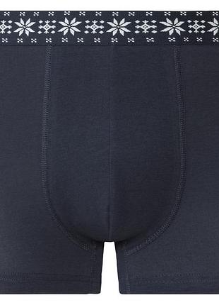 Трусы-боксеры для мужчины livergy lycra® 424529 s темно-синий