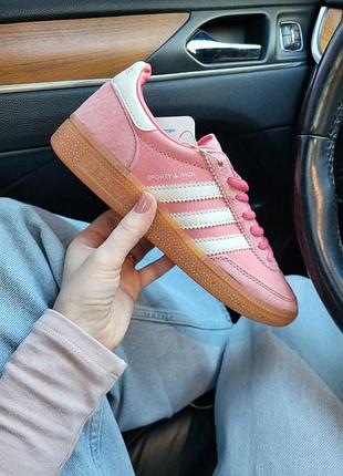 Кросівки чоловічі adidas spezial handball sporty & rich pink