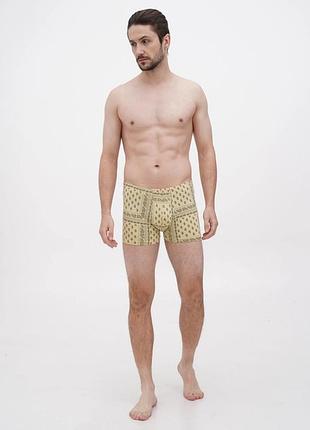 Трусы-боксеры для мужчины h&m 0564310068 s желтый