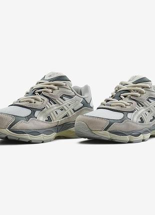 Asics gel-nyc cream oyster grey 39 уценка