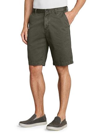 Шорты eddie bauer legend wash 11" chino shorts - solid waist 33