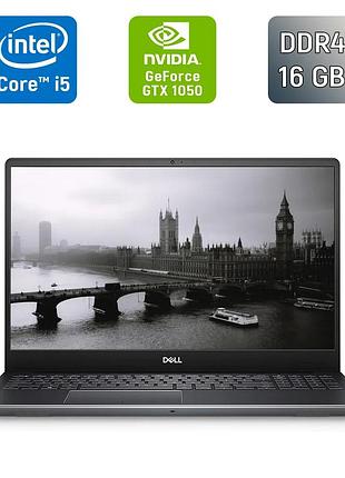 Ігровий ультрабук dell vostro 7590 / 15.6" (1920x1080) ips / intel core i5-9300h (4 (8) ядра по 2.4 - 4.1 ghz) / 16 gb ddr4 / 512
