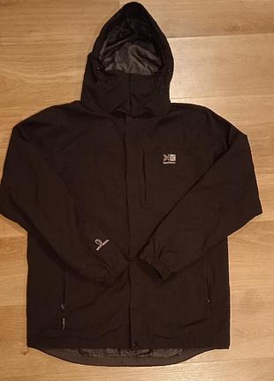 Куртка - ветровка outdoor karrimor urban weathertite 3in1 с вышитым логотипом на груди