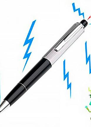 Ручка-шокер бьющая током для розыгрышей shocking pen abc