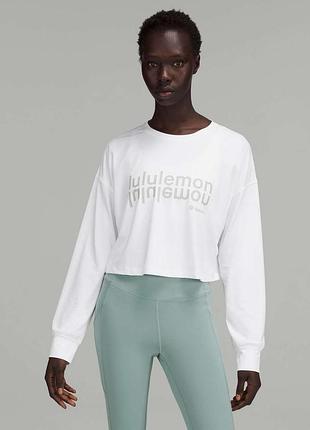 Укорочений лонгслів lululemon