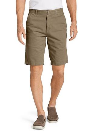 Шорты eddie bauer legend wash 11" chino shorts - solid waist 32
