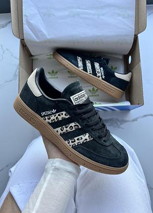 Adidas spezial handball black leopard 37 40