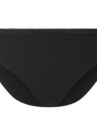 Трусики-сліп менструальні для жінки esmara lycra® 491569 xl чорний