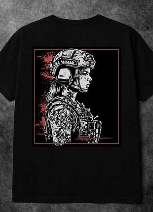 Футболка унісекс - оверсайз, колір чорний, розмір s - xxl