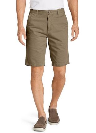 Шорты eddie bauer legend wash 11" chino shorts - solid waist 32