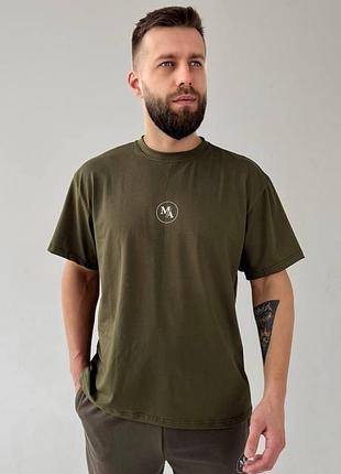 Футболка милитари штурмовик, унисекс, цвет хаки, размеры s-xxl