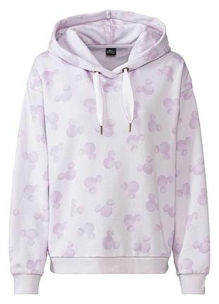 Худи с начесом для женщины disney mickey mouse 412711 xs фиолетовый