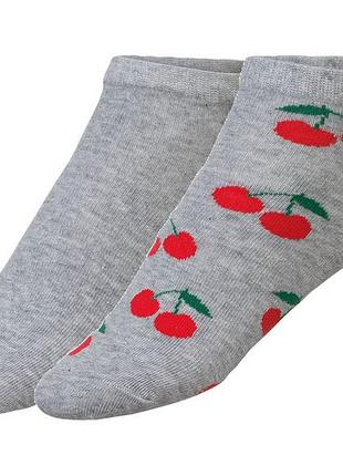 Носки набор 2 пары для женщины lidl lycra® 375231 39-42 серый