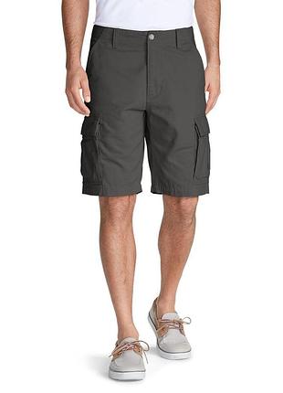 Шорты eddie bauer expedition 11" cargo shorts - solid waist 33