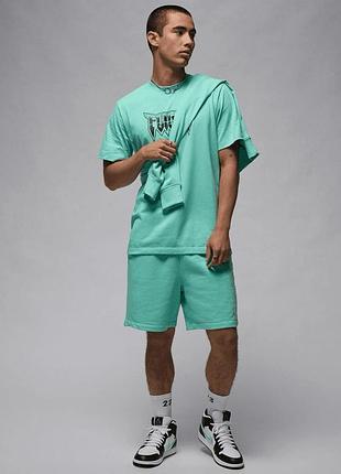 Шорти повсякденні nike jordan essentials shorts чоловічі м'ятні (fq4534-349 green lav25 (l)