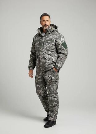 Зимовий костюм горка 5 піксель /мембрана чехія,slimtex, розміри 44–70 46