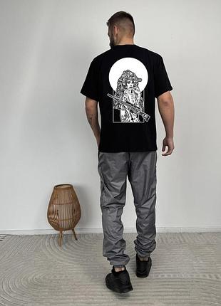 Футболка черная, унисекс, цвет черный, размеры s-xxl