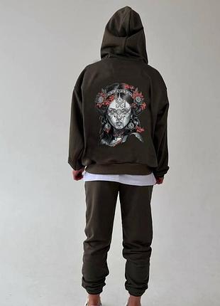 Худи милитари унисекс, без флиса, размер s - xxl