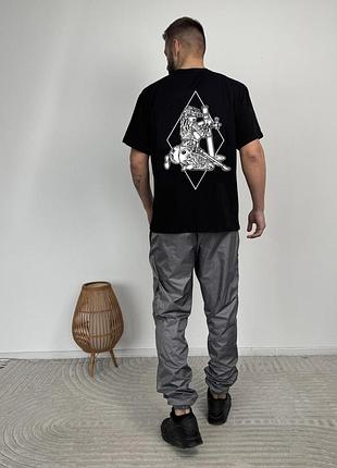 Футболка черная миномет, унисекс, цвет черный, размеры s-xxl