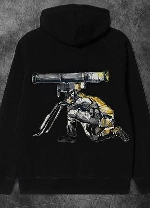 Худи милитари унисекс, без флиса, размер s - xxl
