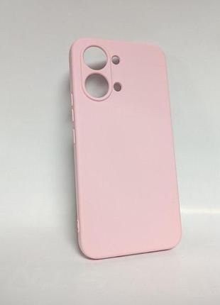 Xiaomi redmi poco x8 pro max | противоударный чехол | soft touch | розовый
