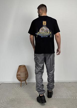 Футболка милитари, унисекс, цвет черный, размеры s-xxl
