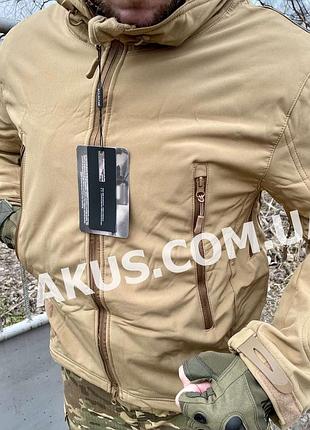 Куртка тактическая оригинальная soft shell софт шелл койот xl