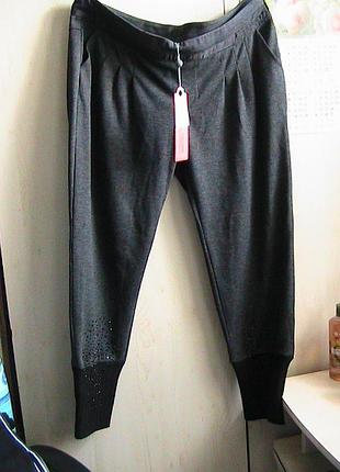 Штани капрі євро л