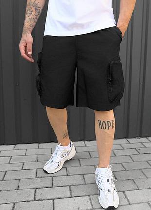Чоловічі шорти карго staff cargo bag black