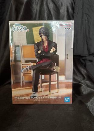 Нова оригінальна фігурка фігурка gintama mr.ginpachi's zany class shinsuke takasugi