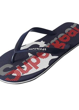 В'єтнамки для басейну super gear темно-синього кольору