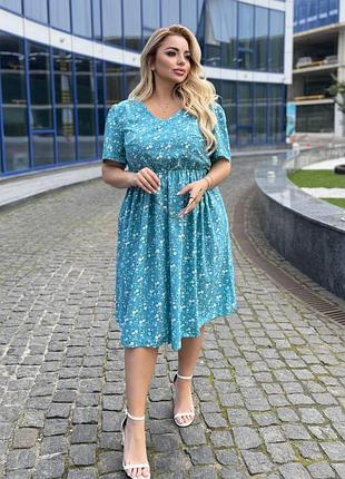 Летнее платье софт 7
