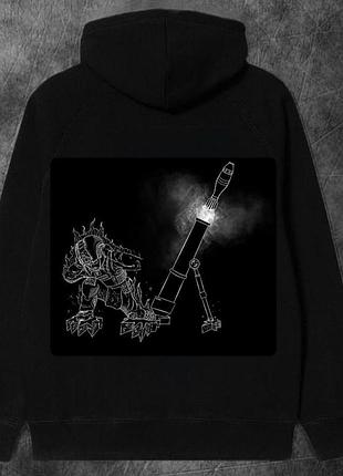 Худи милитари унисекс, без флиса, размер s - xxl