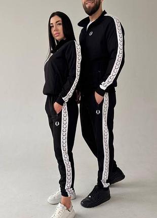 Спортивный костюм унисекс черный